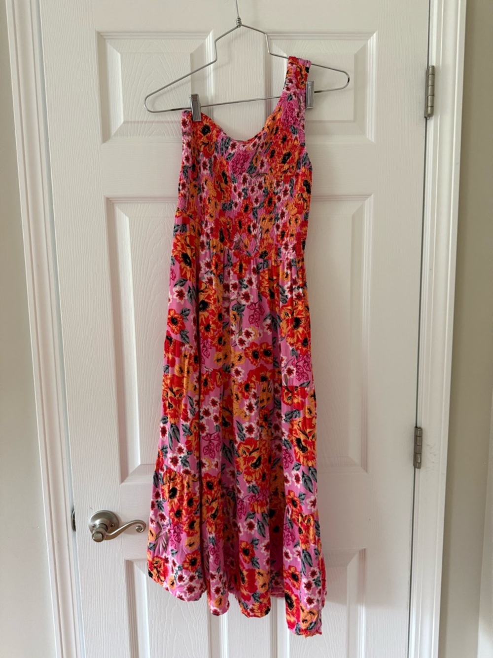One-Shoulder Floral Maxi Dress ** Bundle 5+ items and name your offer!!! 💖💞
